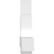 Ekena Millwork Ericson Architectural Grade PVC Gable Bracket, 84"W x 17 1/2"H x 4"D x 4"F, 5/12 Pitch GBP084X18X0404ERI00 - alternate 3